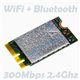 Carte WiFi 300 Mbps interne pour Ordinateur Portable Asus E406MAS *L*L