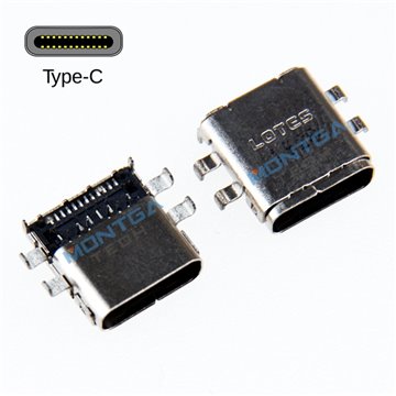 Port USB Type C pour Ordinateur Portable HP 10-n132nf Port USB à souder prise connecteur de charge
