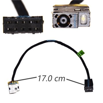 Charging DC IN cable for HP Envy TouchSmart 15-J051NR power jack