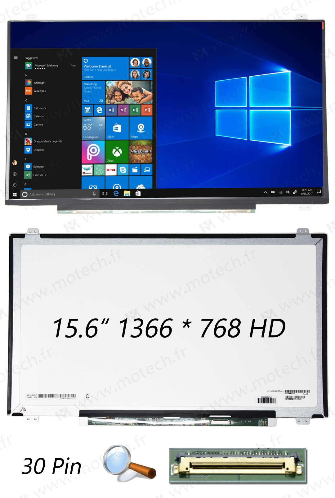Asus VivoBook X540SA screen, Asus VivoBook X540SA display, Asus VivoBook X540SA LCD, Asus VivoBook X540SA LCD Display, 